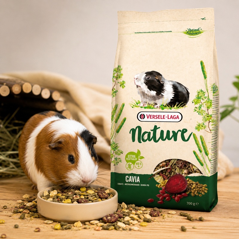Versele-Laga Nature Cavia Karma dla Świnki Morskiej 700g Bezzbożowa Mieszanka.jpg